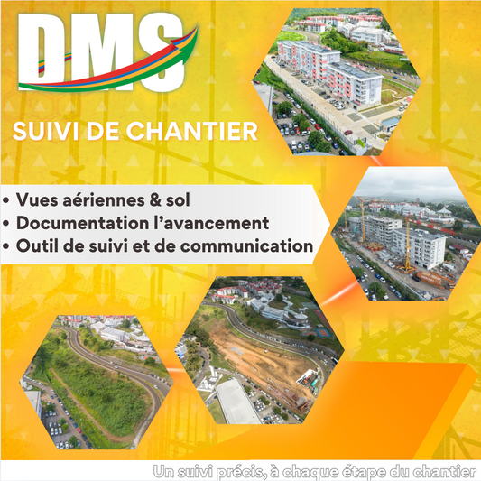 Suivi de Chantier – Captation photo & vidéo (sol et aérienne)
